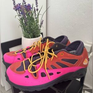 Nike ACG Air Exploraid Trail Sneakers Pink-Orange | Men’s 12 | NWOT
